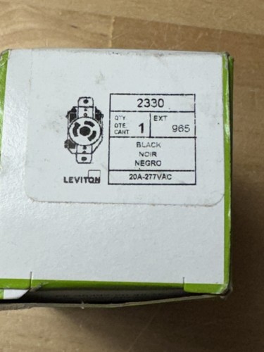 Levitron 2330 amp 277 - levitron,